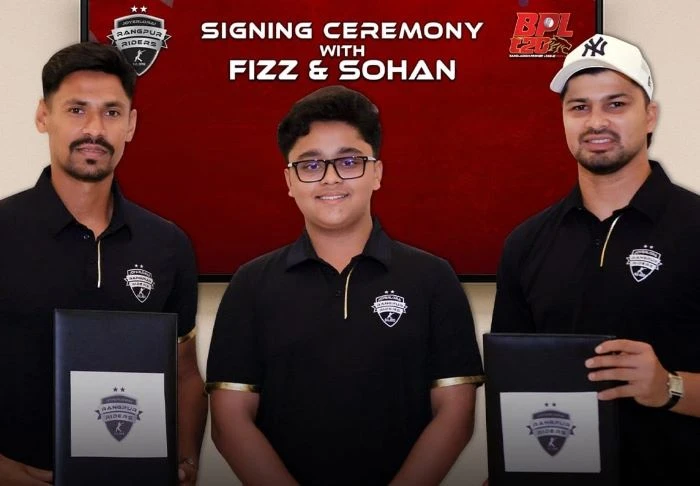 বি‌পিএ‌লে রংপুর রাইডা‌র্সে সোহানের সঙ্গী মুস্তাফিজ